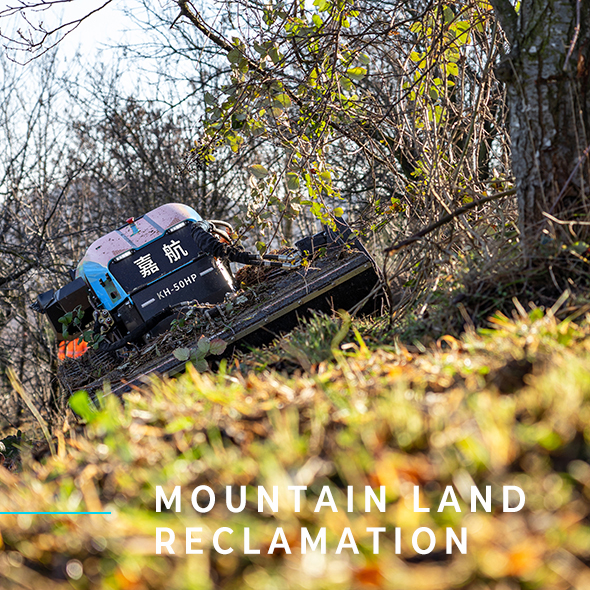 Remote Control Lawn Mower for Slopes
